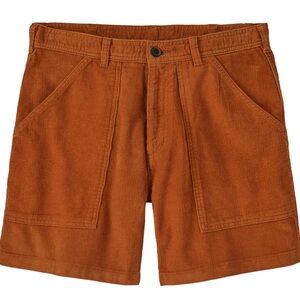 Patagonia Men's Rust Organic Cotton Corduroy Shorts